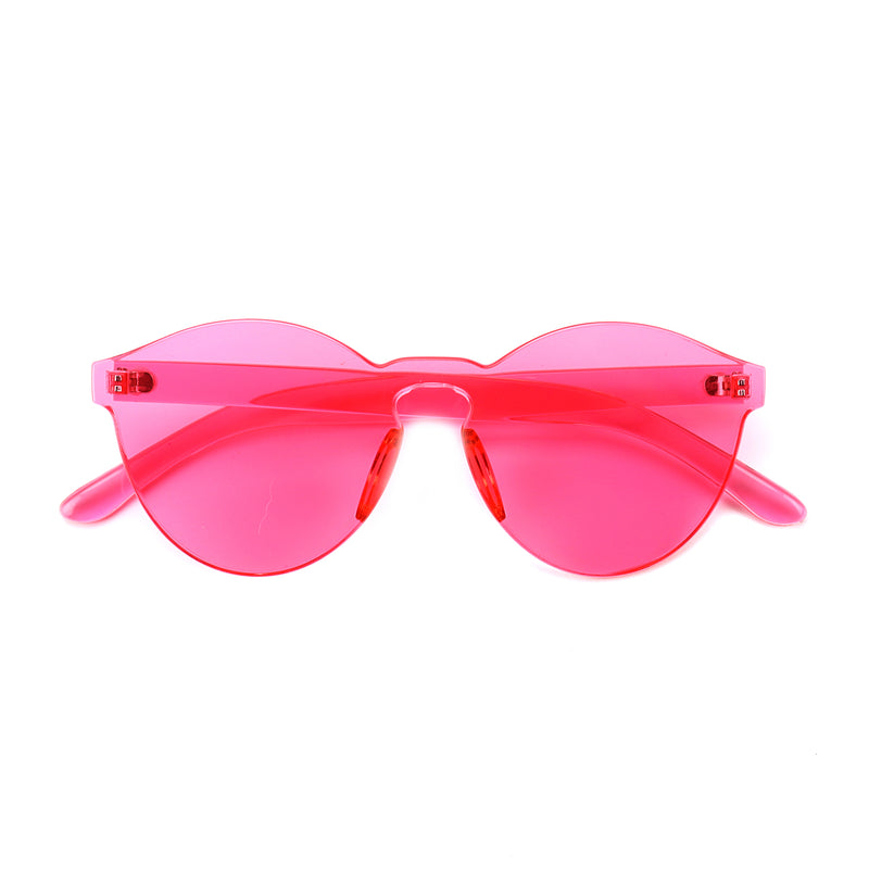 Pink Jelly Sunglasses - Rude Rainbow Gay Party Summer