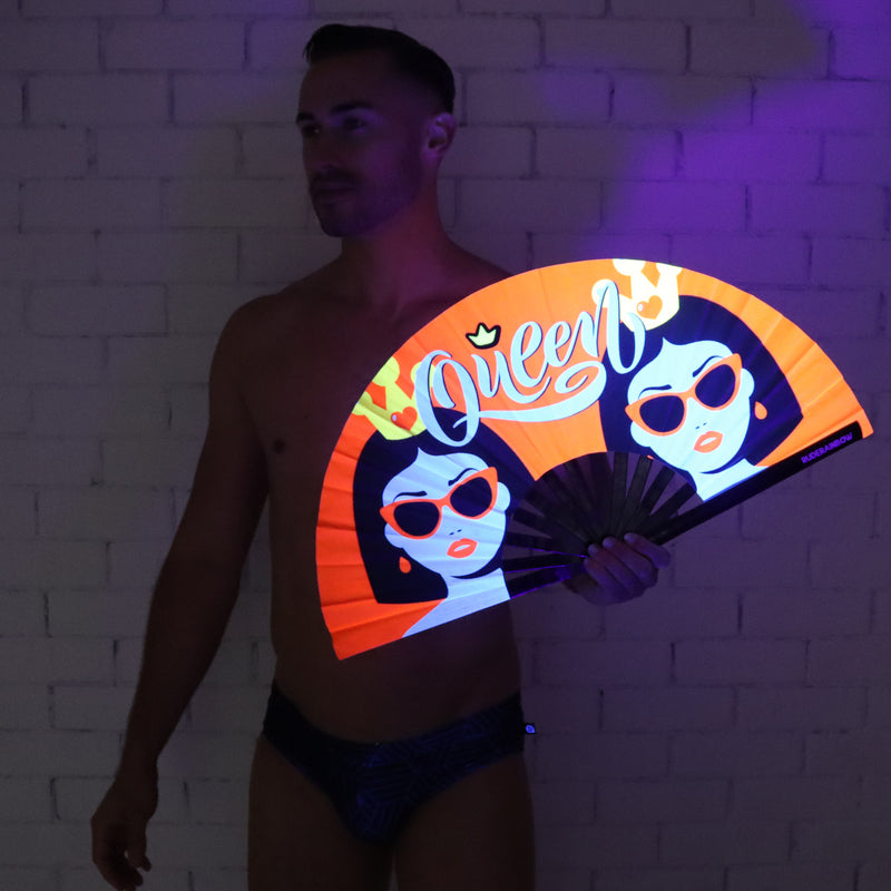 Queen UV Party Fan