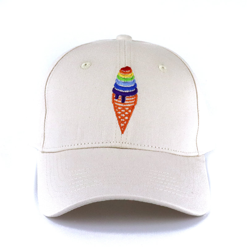 Rainbow Ice Cream Cap