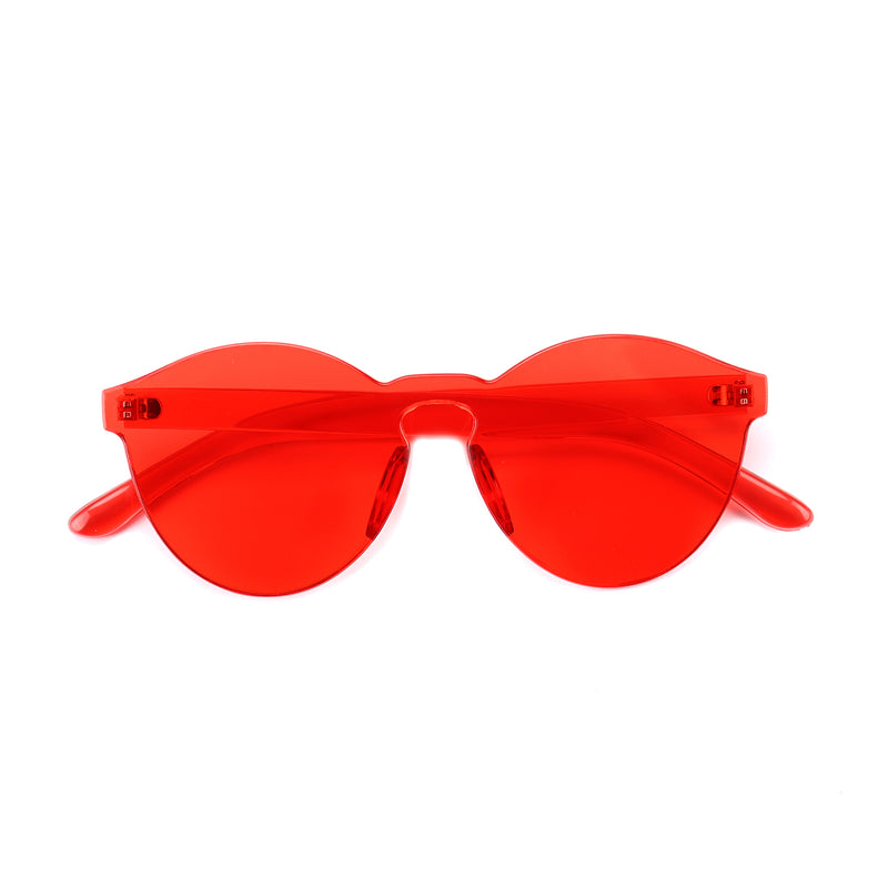 Red Jelly Sunglasses - Rude Rainbow Gay Party Summer