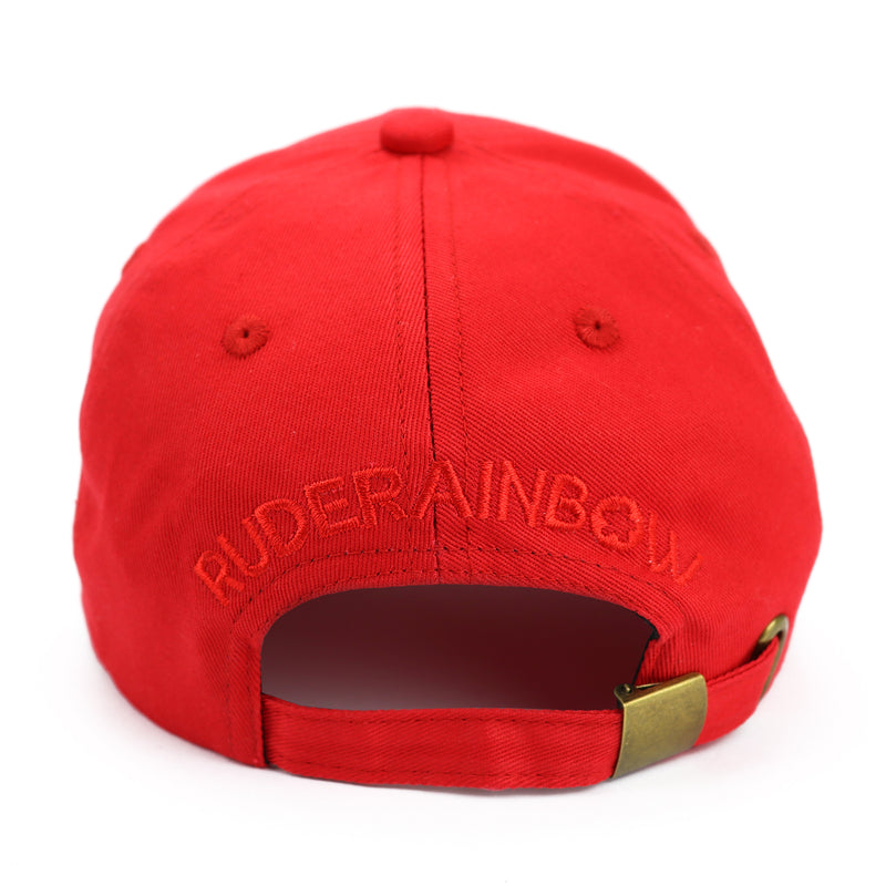 Red Loveheart Cap - Rude Rainbow Gay Party Summer