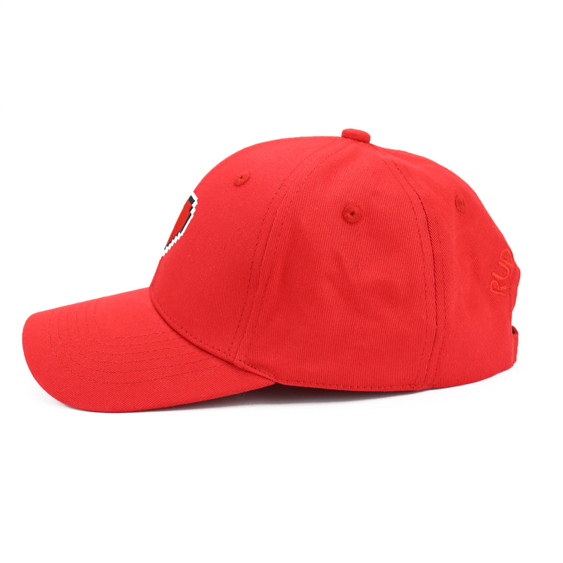 Red Loveheart Cap - Rude Rainbow Gay Party Summer