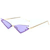 Retro Diva Sunglasses - Purple