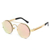 Retro Round Sunglasses - Pink