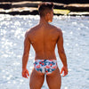 Flaming Flamingos Swim Brief