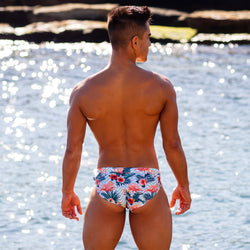 Flaming Flamingos Swim Brief