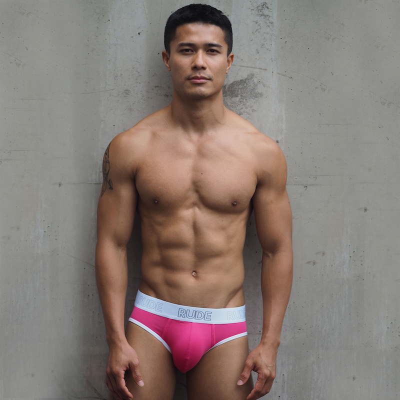 Rude Bamboo Brief - Pink