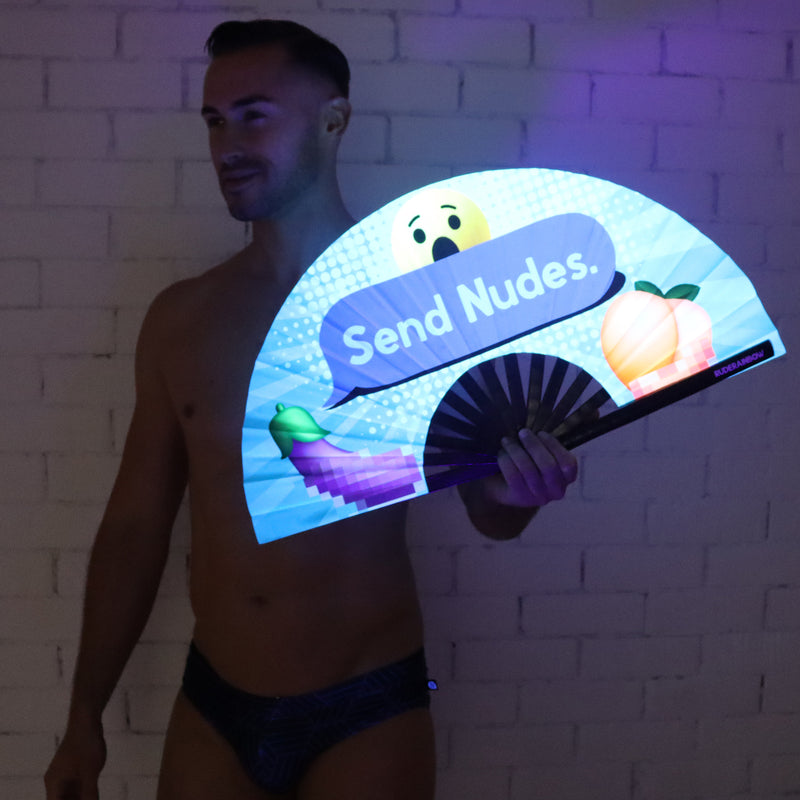 Send Nudes UV Party Fan