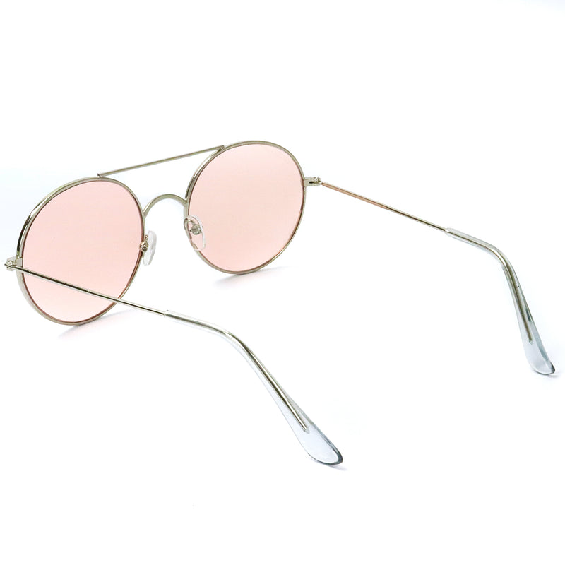 Simple & Classic Sunglasses - Light Pink