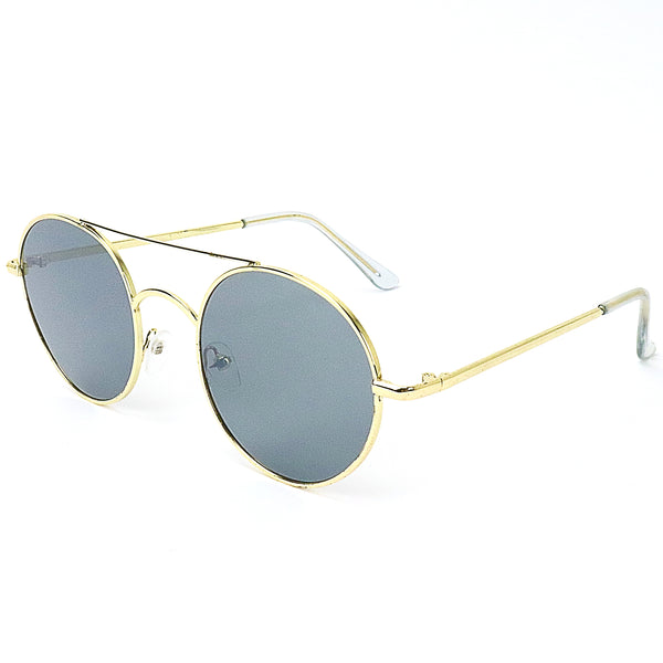 Simple & Classic Sunglasses - Gold