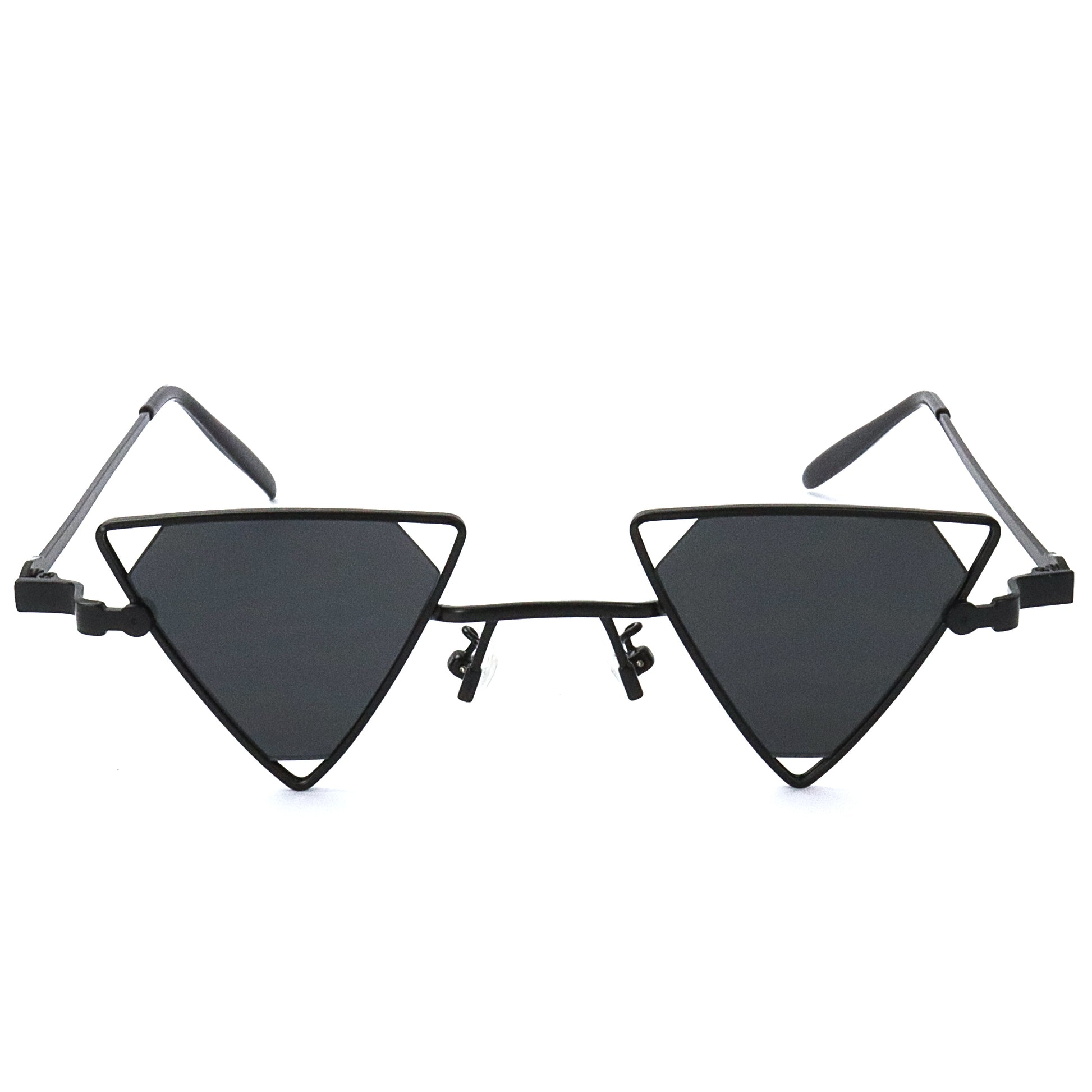 Timeless Triangles Sunglasses - Black