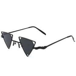 Timeless Triangles Sunglasses - Black