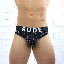 Rude Rogers Brief - Black