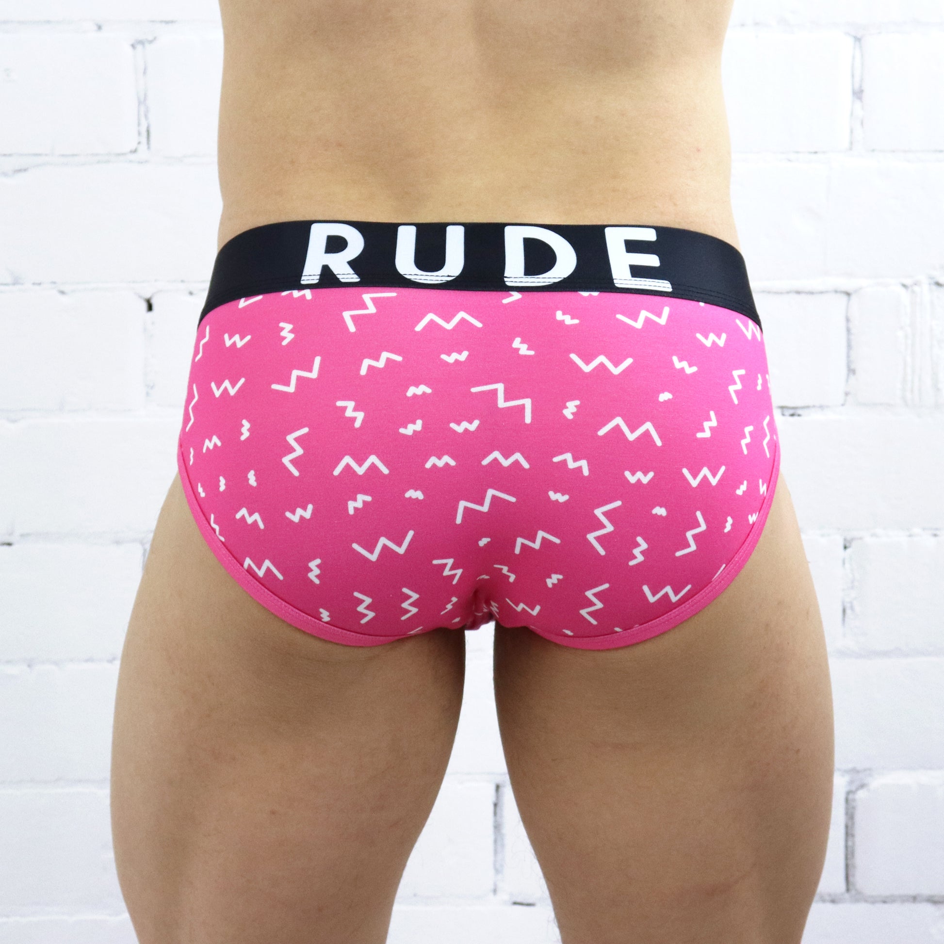 Rude Rogers Brief - Pink