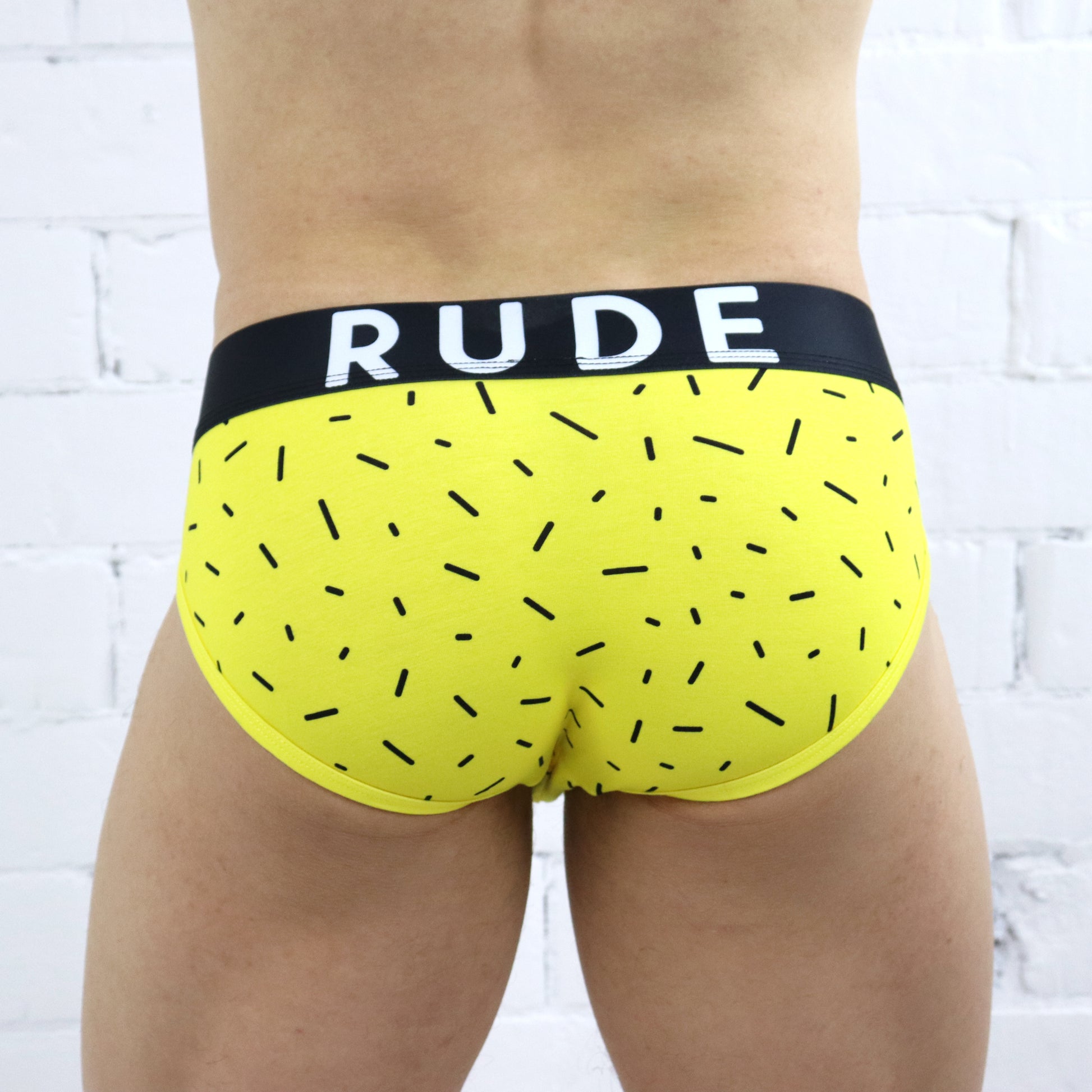 Rude Rogers Brief - Yellow