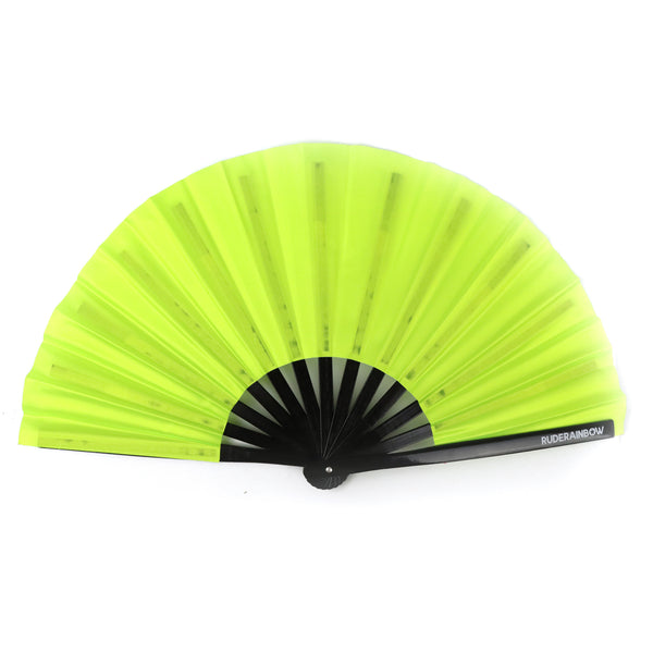 Yellow UV Party Fan